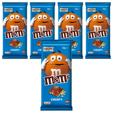M&M's 精選片裝巧克力 脆心口味 150g, 5包