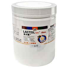 LACTOL BAC 樂多寶 活性腸益粉 寵物用 LC-101, 益生菌+分解酵素, 1kg, 寵物腸胃保健, 1罐