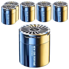 小麥購物 汽車香膏芳香瓶 S249, 清新海洋, 6個