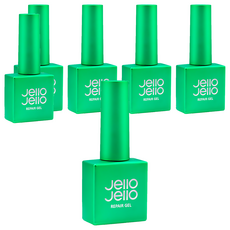 Jello Jello 美甲修護凝膠, 10ml, 6瓶