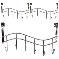 門板勾 金屬材質 A級等級, 流線型, 3個