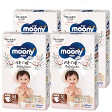 滿意寶寶日本版 頂級有機棉黏貼型尿布 6~11kg, M, 184片