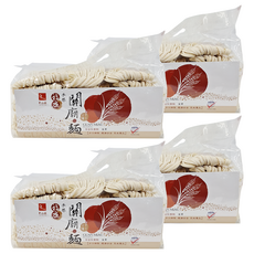 華山興 關廟麵, 手感麵條 不含防腐劑 全素, 1.2kg, 4包