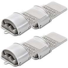 氣球 韓國製造 3D 足部刷, 4個, 1入, 灰色