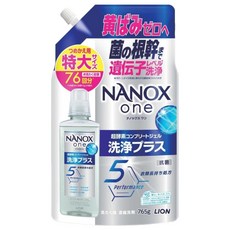 LION 獅王 NANOX one Plus 酵素濃縮洗衣精 補充裝, 1個, 765g