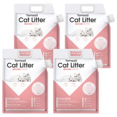 Tamsaa 貓砂, 爽身粉香, 8kg, 4包