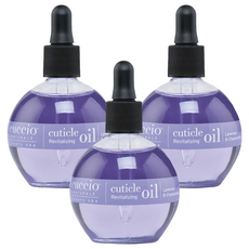 CUCCIO 古希歐 薰衣草指緣修護油 指緣油推薦 護甲修復 美甲保養, 2.5oz, 3瓶