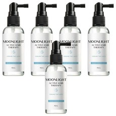 MOONLIGHT 莯光 進階版 頭皮清新淨涼噴霧 一般/油性頭皮適用, 5個, 90ml
