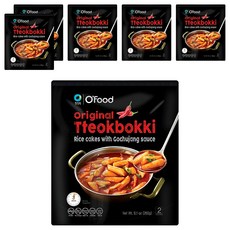 清淨園 韓式傳統辣炒年糕，含韓式辣椒醬, 260g, 6包