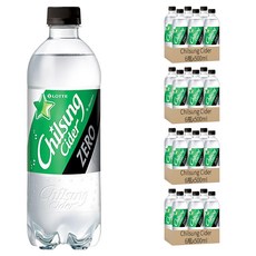Chilsung Cider 零卡汽水, 500ml, 24瓶