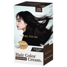 SHINE YOUNG 炫艷 護髮染髮霜 SY03, 1個, 可可棕