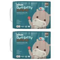 MOTHER-K K-MOM 頂級超薄瞬吸黏貼型尿布 7~11kg, M, 120片