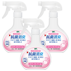 OP 愛岩柿除菌消臭噴霧 消除過敏原EX, 400ml, 3瓶