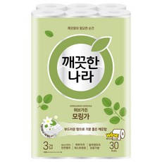 KleanNara 可綠納樂 3層捲筒式衛生紙 HerbGarden Moringa Wide 30m, 30捲, 1袋