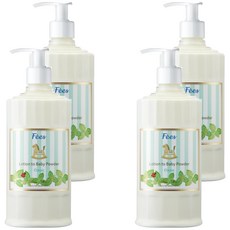 F'ees 嬰兒爽身乳液 經典香, 300ml, 4瓶