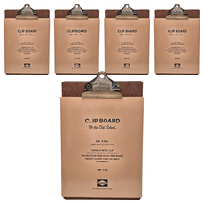 HIGHTIDE penco 板夾 A5 DP179, 古銅, 5個