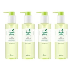 AriuL 艾藜兒 台灣公司貨 蘋果醋深層潔净卸妝油, 4個, 200ml