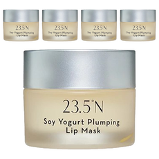23.5 N 北緯研製 豆乳優格彈潤唇膜 15g, 1入, 5罐