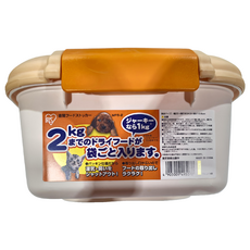 IRIS OHYAMA 愛麗思歐雅瑪 飼料儲存筒 MFS-2, 黃色, 1個