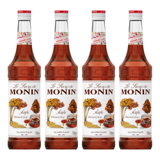 MONIN 莫寧 楓糖風味糖漿, 700ml, 4瓶