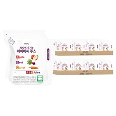 VILAC ABC果汁, 歐洲產無菌生產，保留有效營養成分, 110ml, 48包