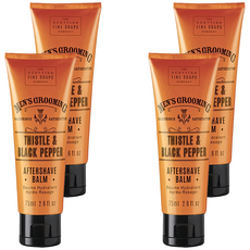 Scottish Fine Soaps 經典鬍後乳, 75ml, 4件