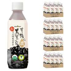 TOPMOST 統洋 有機有糖黑豆乳, 360ml, 48瓶