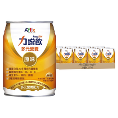 艾益生 力增飲 多元營養配方 原味 24罐, 富含維生素D3、高鈣和高鐵, 237ml