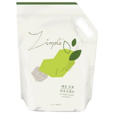 Zimple 礦型豆腐砂, 茶葉, 2.5kg, 1袋