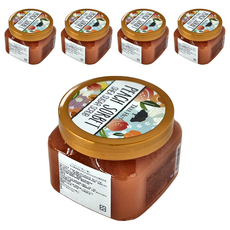 Tree Hut 樹上小屋 乳油木蜜糖身體磨砂膏 Peach Sorbet 510g - 身體去角質、保濕滋潤, 5件