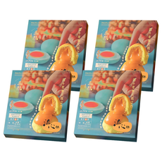三統漢菓子 流心酥鹹蛋黃鳳梨口味, 975g, 4盒