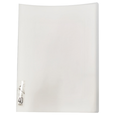 KING JIM HIKTAS 40頁資料夾 7281TW-WH A4, 白色, 1個