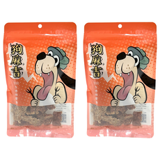 狗麻吉 寵物零食, 2包, 羊肉雞肉丁, 80g