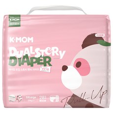 MOTHER-K K-MOM 頂級超薄瞬吸玩睡褲/尿布 19kg以上, 3XL, 28片