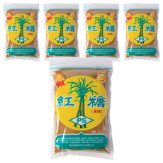 PS 寶山 金牌紅糖, 5包, 450g