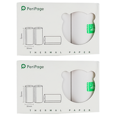 peripage 愛立熊 紙廠 不可貼紀錄紙 3捲, 2盒