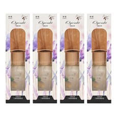 元氣生活 竹藤香薰套裝, 檸檬, 30ml, 4盒