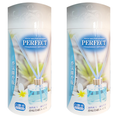 PERFECT 理想 香氛擴香瓶, 白麝香, 香味持續28-42天, 適用於室內空間, 100ml, 2瓶