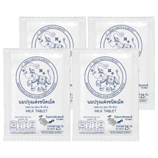泰國 皇家牛奶片, 25g, 4包