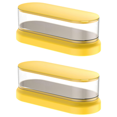 超聲波眼鏡/飾品清洗機 進階款 2個 黃色