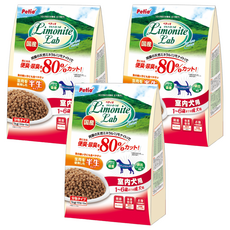 Petio 派地奧 褐鐵礦便不臭寵物軟食，室內成犬專用，1kg, 雞肉, 3袋