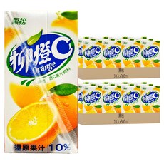 黑松 柳橙C 柳橙果汁飲料 300ml x 48入
