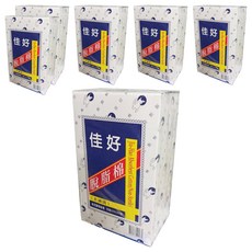 白兔脫脂棉(崙), 1入, 6盒