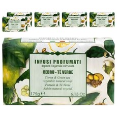 Iteritalia 頂級香氛皂 茶蘊青橘, 6個, 175g