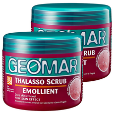 Geomar 吉兒瑪 死海礦物精油身體磨砂膏 草莓精華，打造緊緻肌膚！, 600g, 2罐