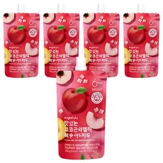 sugarlolo 蒟蒻果凍飲 水蜜桃&李子口味, 150g, 5個