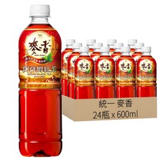 統一 麥香 阿薩姆紅茶 600ml 瓶裝, 24瓶