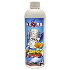 CLEAN CAPTAIN 除垢隊長 洗衣槽專業清潔劑 A劑 去除髒污垢附著物 適用於直立式洗衣機和滾筒式洗衣機, 500ml, 1瓶