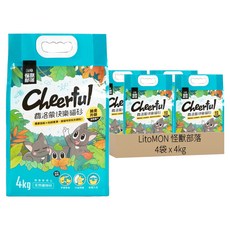 LitoMON 怪獸部落 礦砂, 費洛蒙, 4kg, 4袋