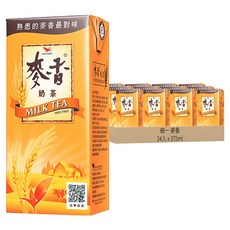 統一 麥香 奶茶, 375ml, 24入